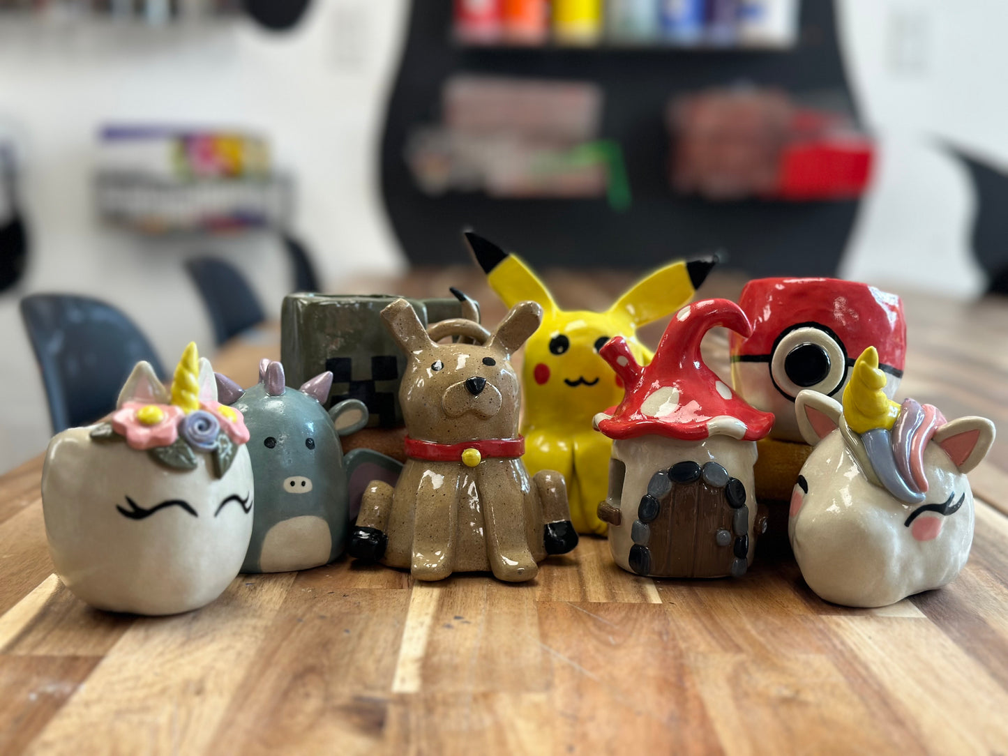 Sculpt & Paint Pottery Party