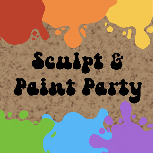 Sculpt & Paint Pottery Party