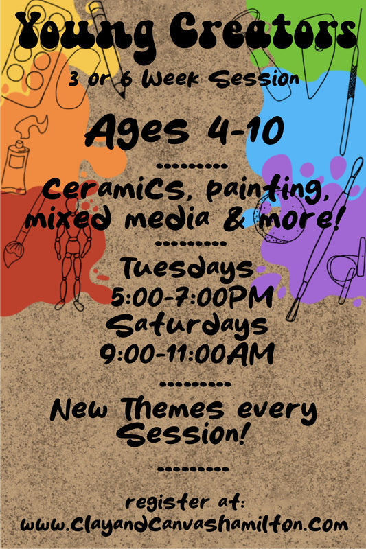 Young Creators Class (Ages 4-10)