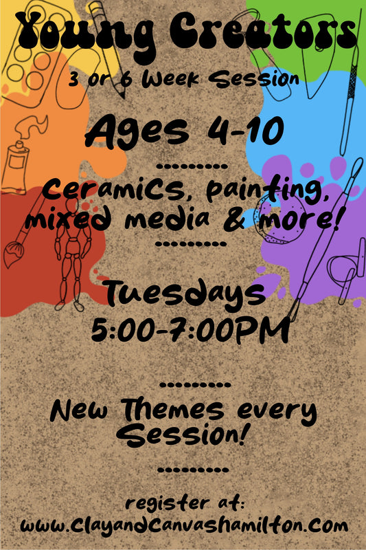 Young Creators Class (Ages 4-10)