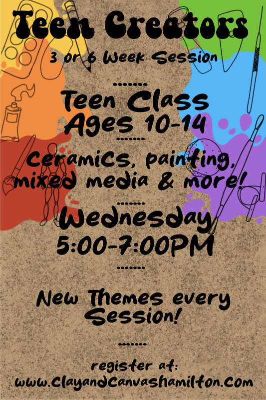 Teen Creators (Ages 10-14)